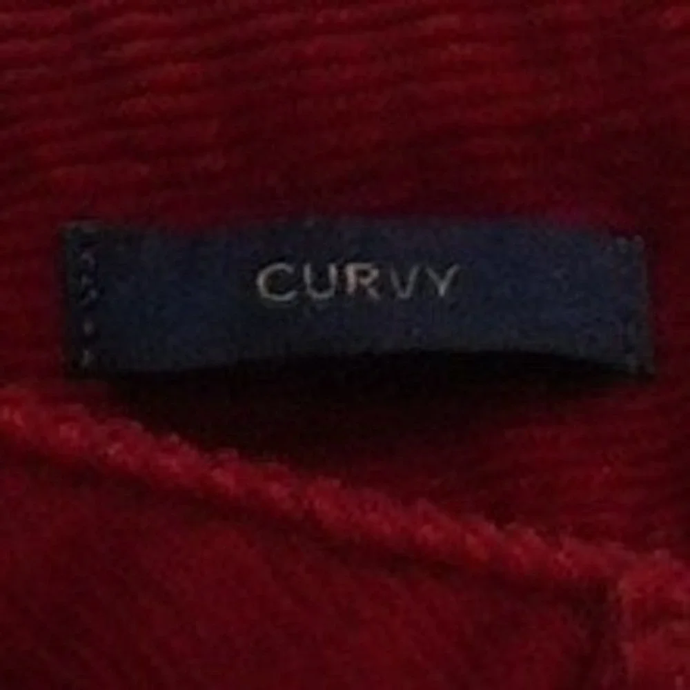 Talbots‎ Corduroy Pants Women's Size 6P Petite Burgundy Red Curvy Straight Leg